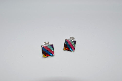 Pink men cufflinks l - , ,l
