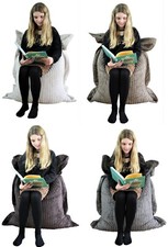 Bean Bag Gamer Beanbag Gaming Large Jumbo Cord Kids Adult Big Arm Chair Cushion