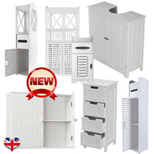 White PVC Bathroom Floor