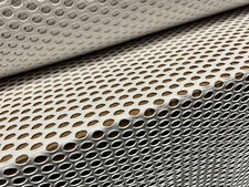 Jumbo fishnet mesh stretch spandex fabric, per metre - white