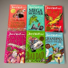 David Walliams books Bundle X6 Hardback