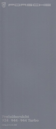 Porsche 924 944 - , prices