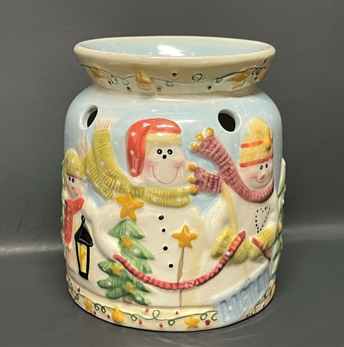 Yankee candle snowman family - candle,