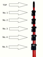 Bayersan Glass Fiber Poles Water Fed Pole Complete Replacement Section