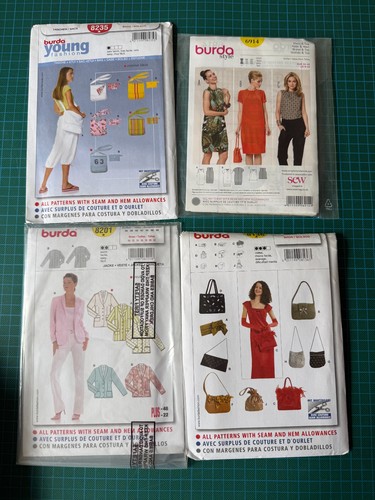Burda dressmaking patterns - burda, new