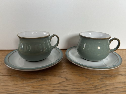 Pair denby cups - denby,