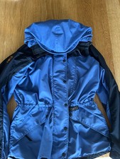 Paramo womens hiking jacket S uk 12 blue/black Good condition 