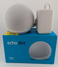 Amazon Echo Dot 4th Generation Smart Speaker / Assistant Glacier White  