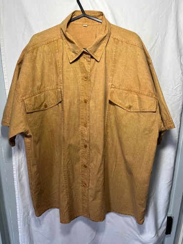 Mens mustard short sleeved - mens,