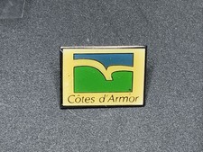 Vintage Côtes-d'Armor, Brittany region of France. Enamel Pin Badge. V6 30