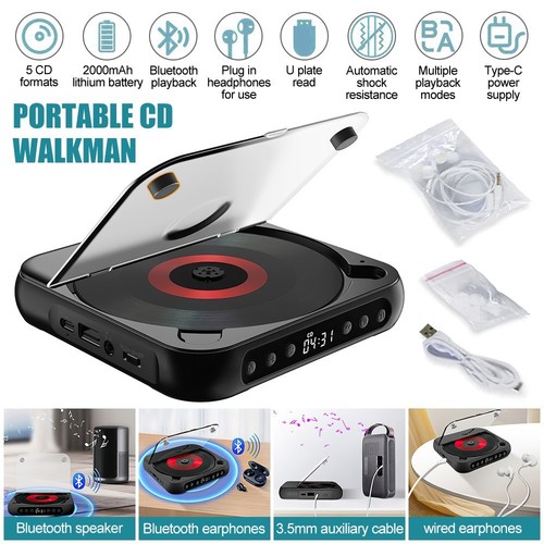 Portable player bluetooth - portable, cd