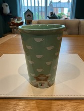 PG TIPS MONKEY TRAVEL MUG COMIC RELIEF LIMITED EDITION 2014 CERAMIC NO LID