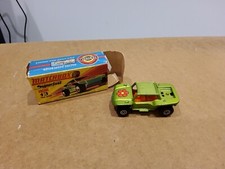 Matchbox Superfast No. 13 Baja Buggy, Type H Box. Missing Engine