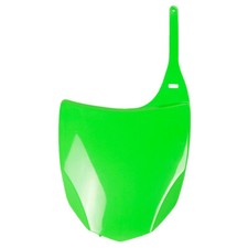 UFO Kawasaki KXF250/450 (09-12) Green Front Number Plate KA03797