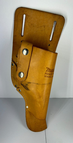 Makita genuine leather belt - genuine,
