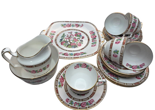 Vintage bone china - bone,
