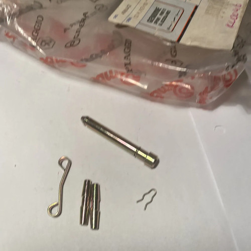 Slide pin set brake - pad, gilera
