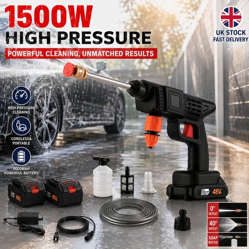 Portable cordless power washer - cordless,