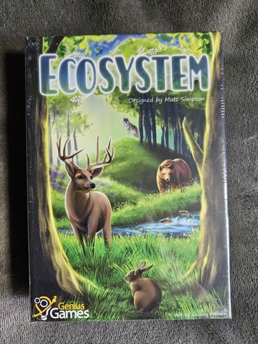 Ecosystem card game genius - card, by