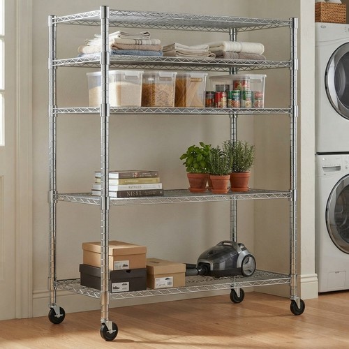 Adjustable tier chrome - 4-tier,