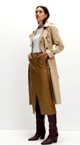 Marks spencer caramel faux - &,