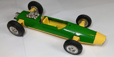 VINTAGE TINPLATE TRIANG MINI HI WAY SERIES FORMULA 1 RACING CAR GREEN