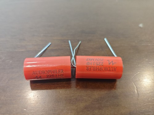 2pcs audiophiler 2uf 250v - audiophiler, 2.2uf
