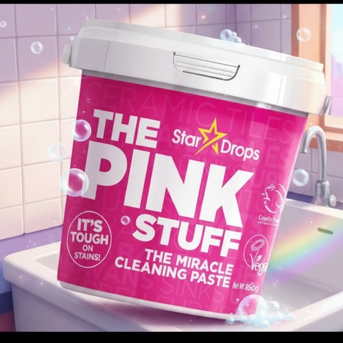 The pink stuff - pink,