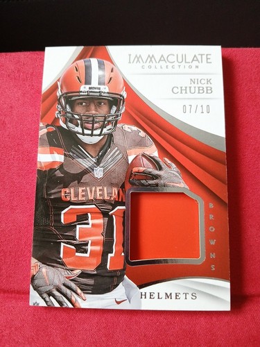 Nick chubb 2018 immaculate - chubb,