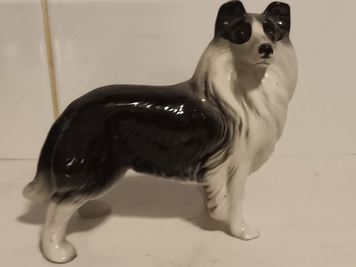 Border collie dog - border, figurine