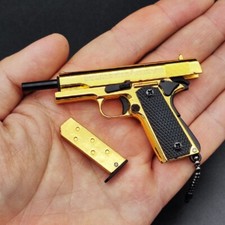 1:3 Mini 1911 Metal Keychain