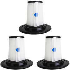 3 x Replacement HEPA Filters for VonHaus 2 in 1 Stick Vac 07/200 Cleaner 07/796