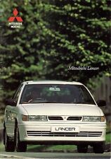 Mitsubishi Lancer Hatchback 1992-94 UK Market Sales Brochure 1600 GLX 1800 GTi