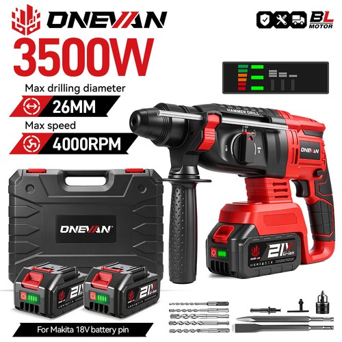 Batteries cordless hammer - +,