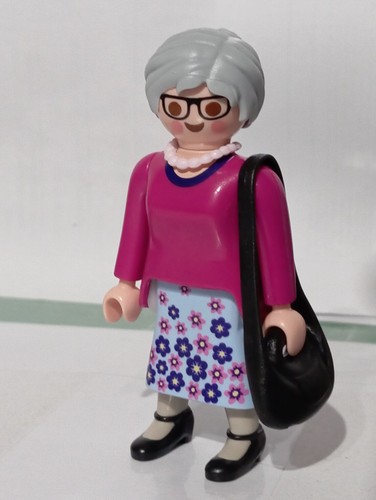 Playmobil elderly figure - playmobil,