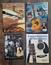 MARTIN GUITAR inc 000-28EC MAGAZINES & CATS BUNDLE.  RARE ITEMS EXC COND.