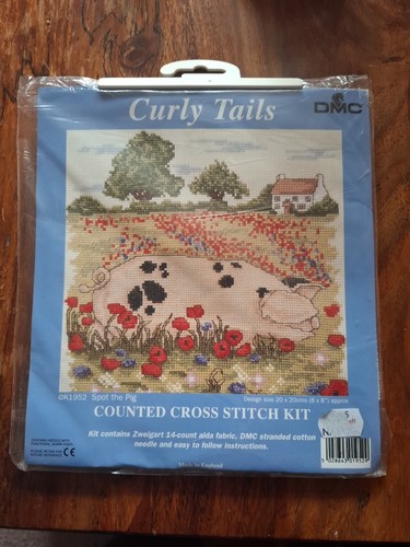 Dmc curly tails spot - the, pig