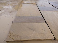 Buff Yorkstone Paving Slabs