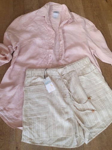 Bnwt linen shorts laura - bnwt, &laura