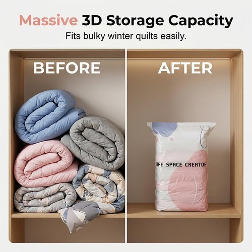 Pump vacuum storage - 6x, no‑pump