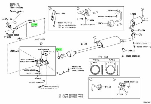 Genuine lexus exhaust - lexus,