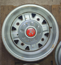 1x steel rim Fiat 500