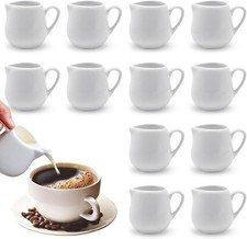 12-Piece White Ceramic Mini