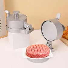 Hand Press Burger Machine Premium Hand Pressed Burger Maker Adjustable Thickness