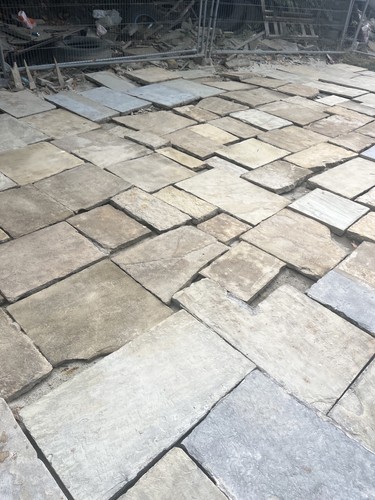 Yorkshire stone flags - stone,