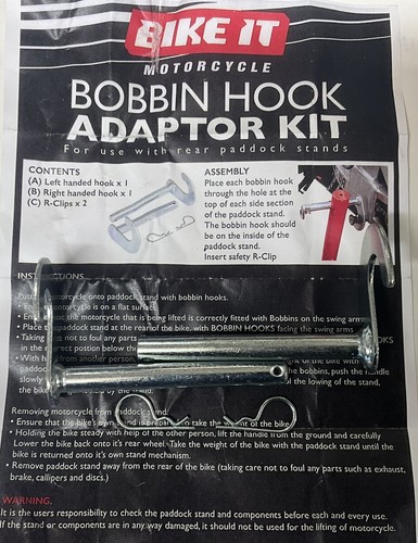 Bobbin hook adaptor kit - hook,