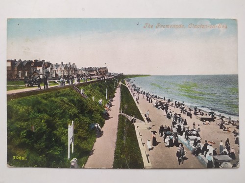 The promenade clacton sea - the,