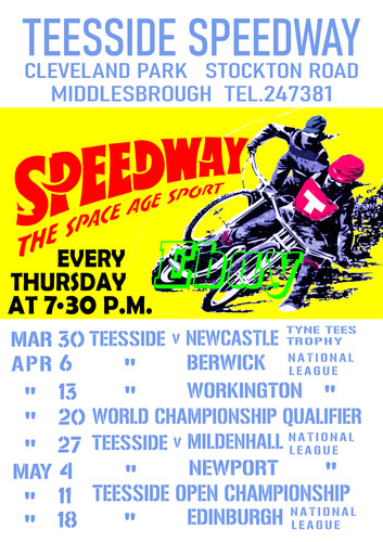 Teesside speedway fixtures - speedway,