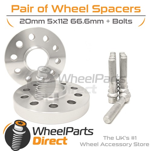 Wheel spacers bolts 20mm - wheel, for