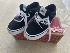 Black Canvas Size 2 Vans